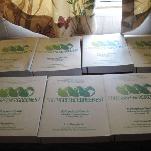 Green Greener Greenest Lori Bongiorno EcoSmart Book Perigee 0399534032 Save $! - Picture 9 of 11